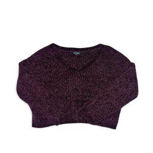 Royal Purple V Neck Sweater